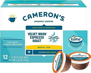 Cameron Espresso Roast Velvet Moon K-Cups 12ct