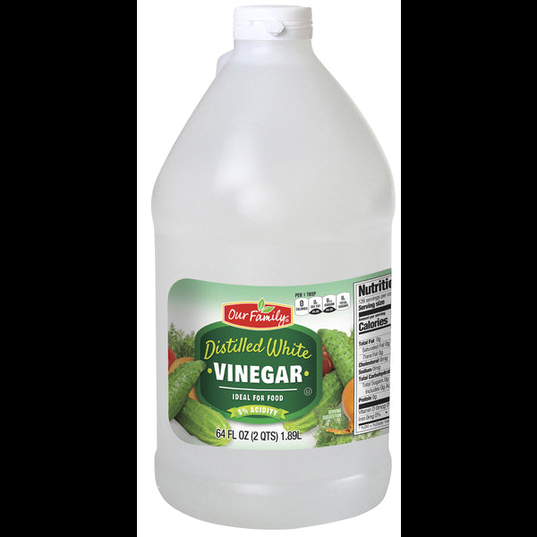 Our Family Distilled White Vinegar 64oz