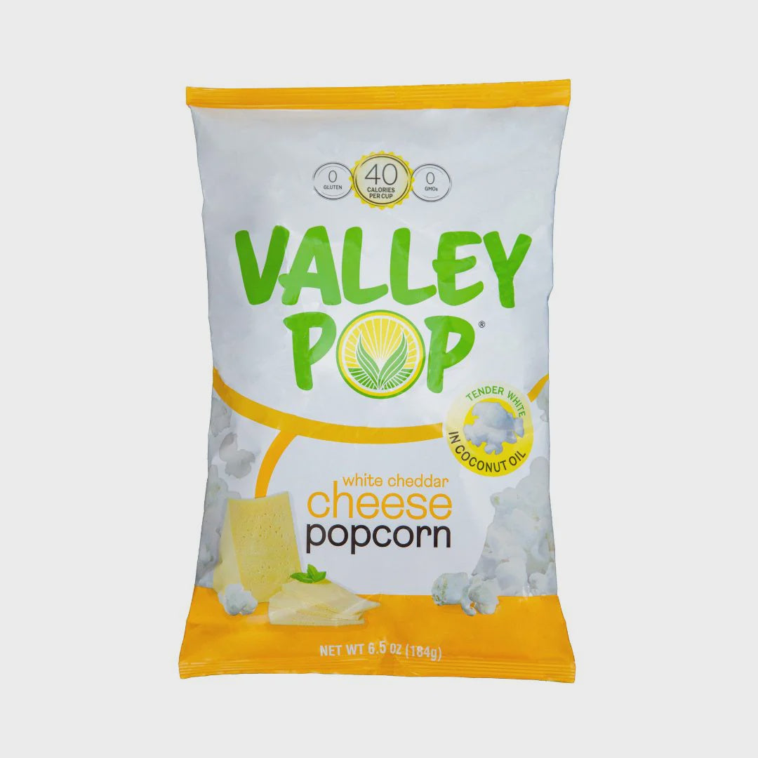 Valley Pop White Cheddar Popcorn 6.5 oz