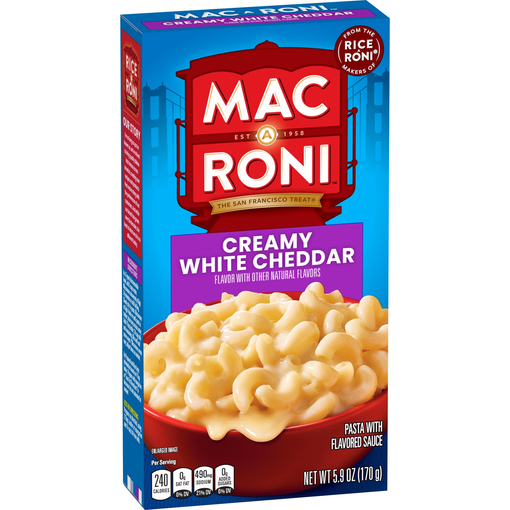 Mac-A-Roni Creamy White Cheddar 5.9oz