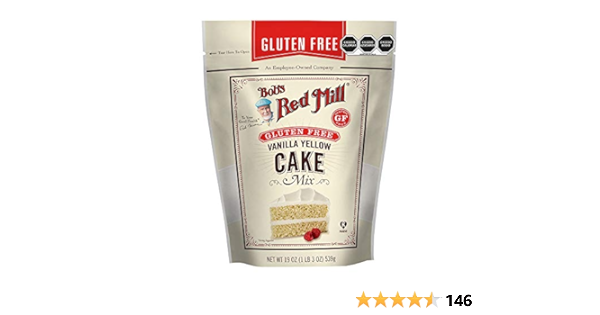 Bob's Gluten Free Vanilla Cake Mix 19oz