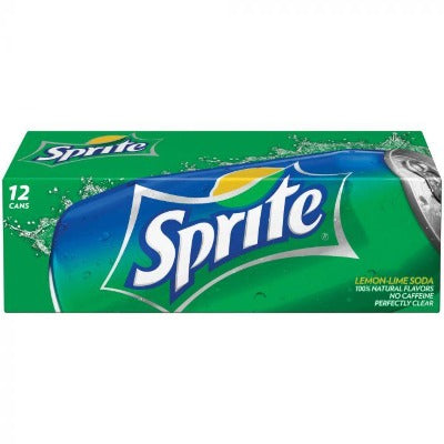 Sprite 12 pack Cans
