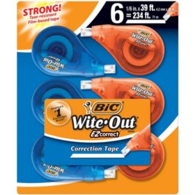 Bic Wite-Out 6 pk