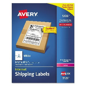 Avery Shipping Labels - #5126 - 200 ct
