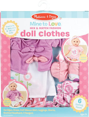 Melissa & Doug Mine To Love Doll Clothes
