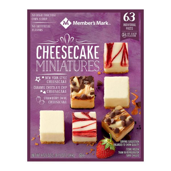 Members Mark Cheesecake Miniatures 47.25oz