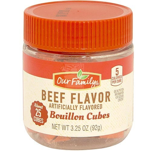 Our Family Bouillon Cubes Beef 25ctq1