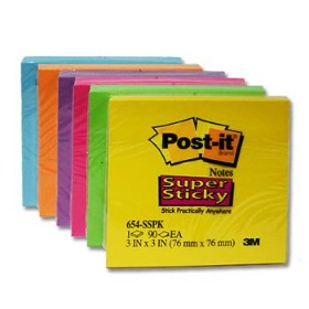 Post It Notes Single pack 90 sheets