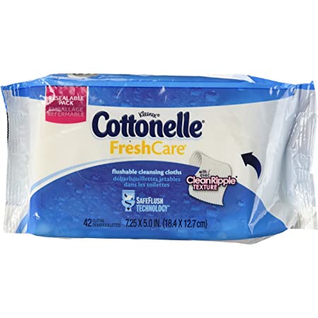 Cottonelle Fresh Care Flushable Wipes 42ct
