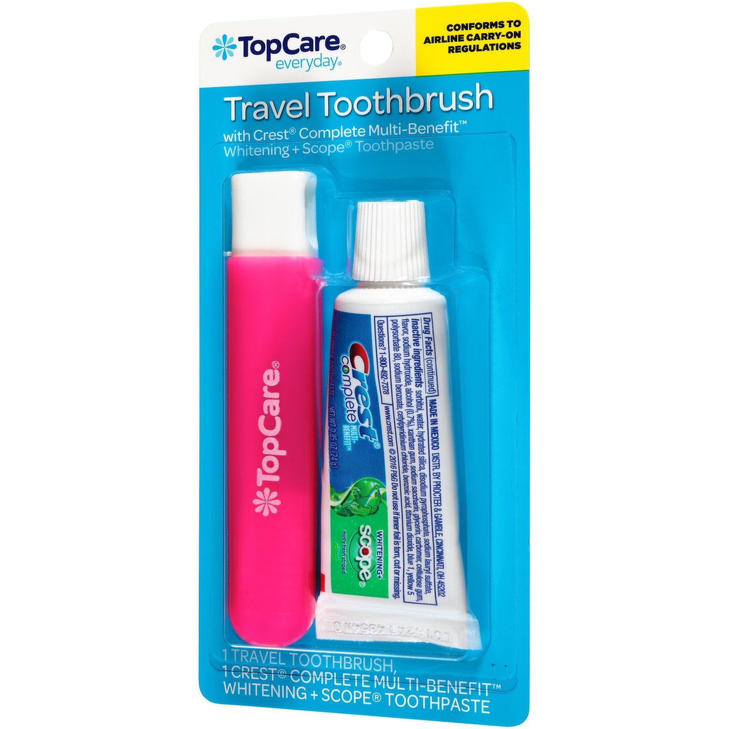 TopCare Toothbrush w/ toothpaste