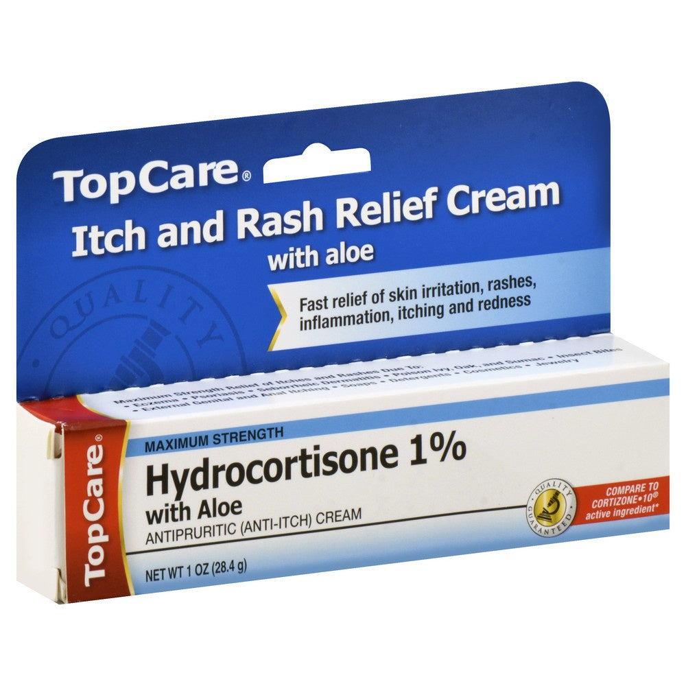 Top Care 1% Hydrocortisone Cream 1oz
