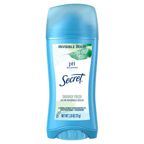 Secret Shower Fresh Invisible Solid Deodorant 2.6oz