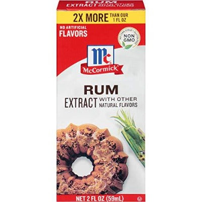 McCormick Rum Extract 2oz