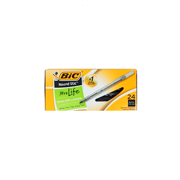 Bic Black Pens 24 Pack