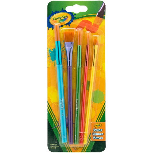 Crayola 5 pack paint brushes