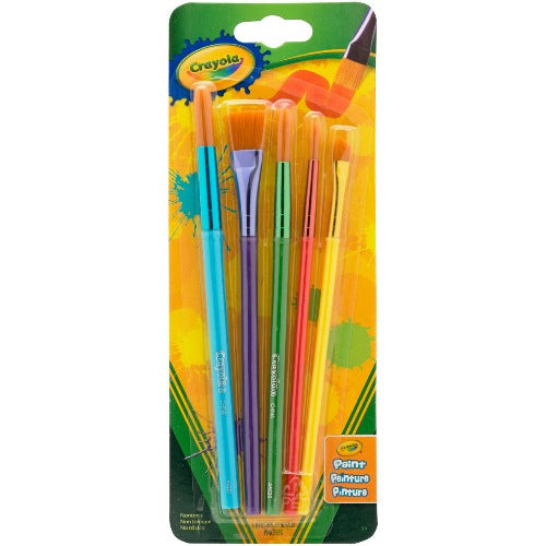 Crayola 5 pack paint brushes