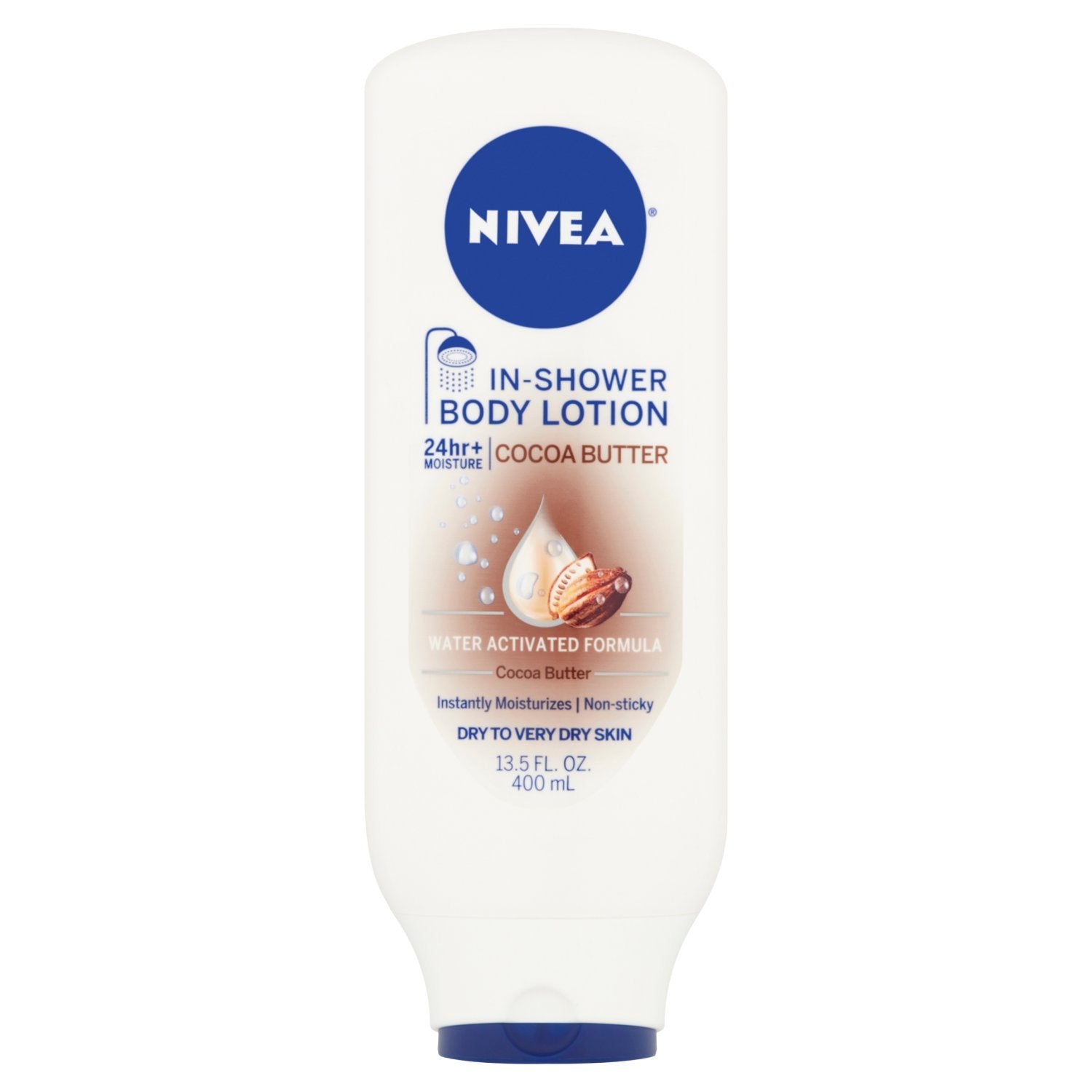 Nivea Cocoa Butter In-Shower Body Lotion 13.5oz