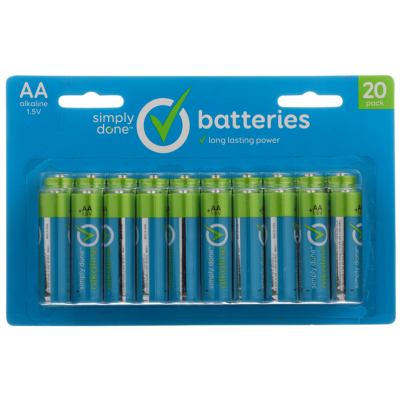 Simply Done AAA Batteries 20 pack