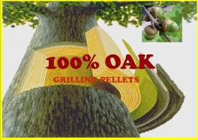 Lumberjack BBQ Oak 100% Wood Grilling Pellets 40lbs
