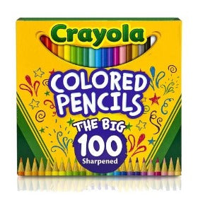 Crayola Colored Pencils 100 pack