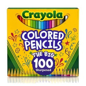Crayola Colored Pencils 100 pack