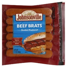 Johnsonville Beef Brats 12oz