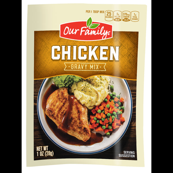 Our Family Chicken Gravy Mix 1oz