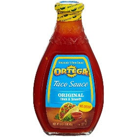 Ortega Original Taco Sauce Medium 16oz