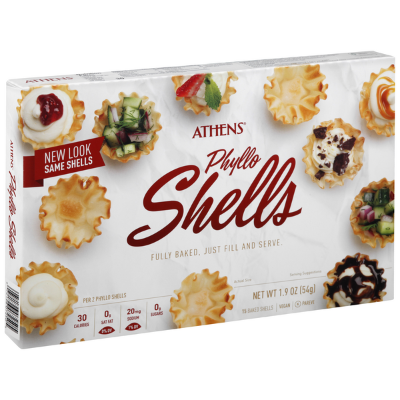 Athens Mini Fillo Dough Shells 15ct