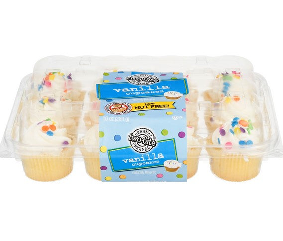 Two Bite Vanilla Cupcakes 12ct