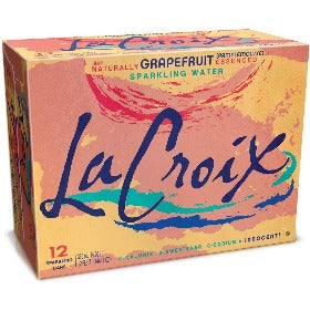 La Croix Sparkling Water Pamplemousse 12 cans
