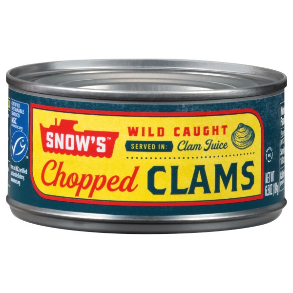 Snow's Chopped Clams 6.5oz