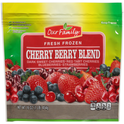 Our Family Frozen Cherry Berry Blend 16oz
