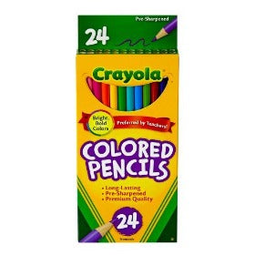 Crayola Colored Pencils 24 ct
