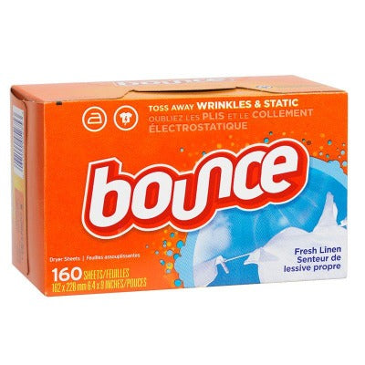 Bounce  Dryer Sheets Fresh Linen 160 ct