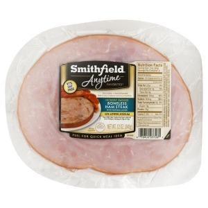Pork, Smithfield Ham Steak $4.39/lb