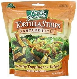 Fresh Gourmet Tortilla Strips Santa Fe Style 3.5oz.