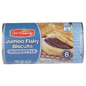 Our Family Jumbo Flaky Homestyle Biscuits 8ct