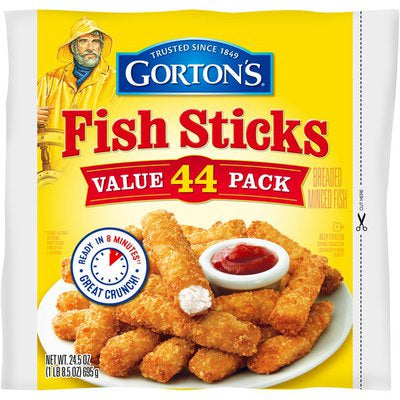Gorton's Breaded Fish Sticks 24.5oz