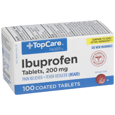 Top Care Ibuprofen Tablets 200 mg 100 tablets