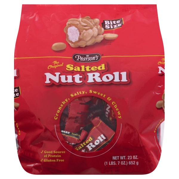 Pearson's Bite Size Salted Nut Roll 23oz