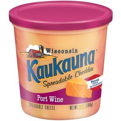 Kaukauna Port Wine Cheese Spread 7.2 oz
