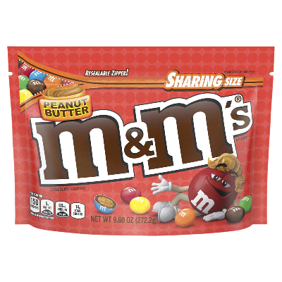 Candy M & M's Peanut Butter 9oz