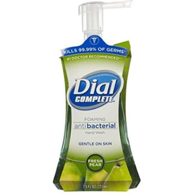 Dial Complete Foaming Antibacterial Hand Soap Fresh Pear 7.5oz