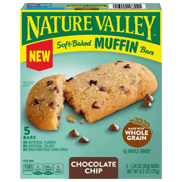 Nature Valley Chocolate Chip Muffin Bar 5ct