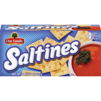 Our Family Saltine Crackers 16oz