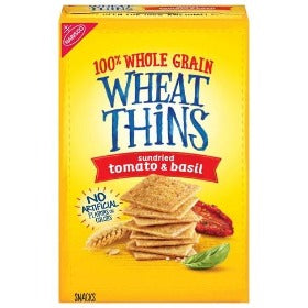Nabisco Wheat Thins Sundried Tomato & Basil Crackers 8.5 oz.