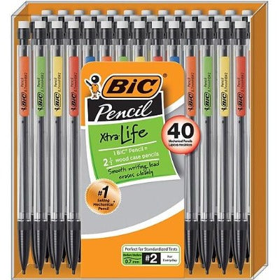 Bic Mechanical  Pencils Xtra Smooth 40 pack