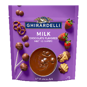 Ghirardelli Melting Wafers Milk Chocolate 10oz