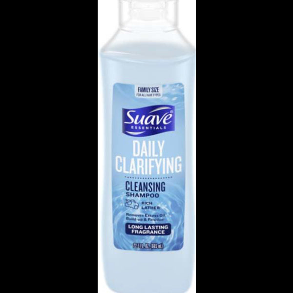 Suave Essential Daily Clarifying Shampoo 22.5oz